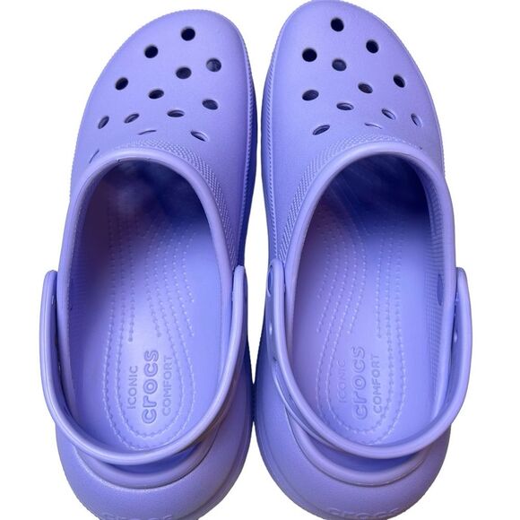 Men's and Women's Classic Crush Clogs in Digital Violet Size Women’s 12 Men’s 10 - Picture 6 of 8